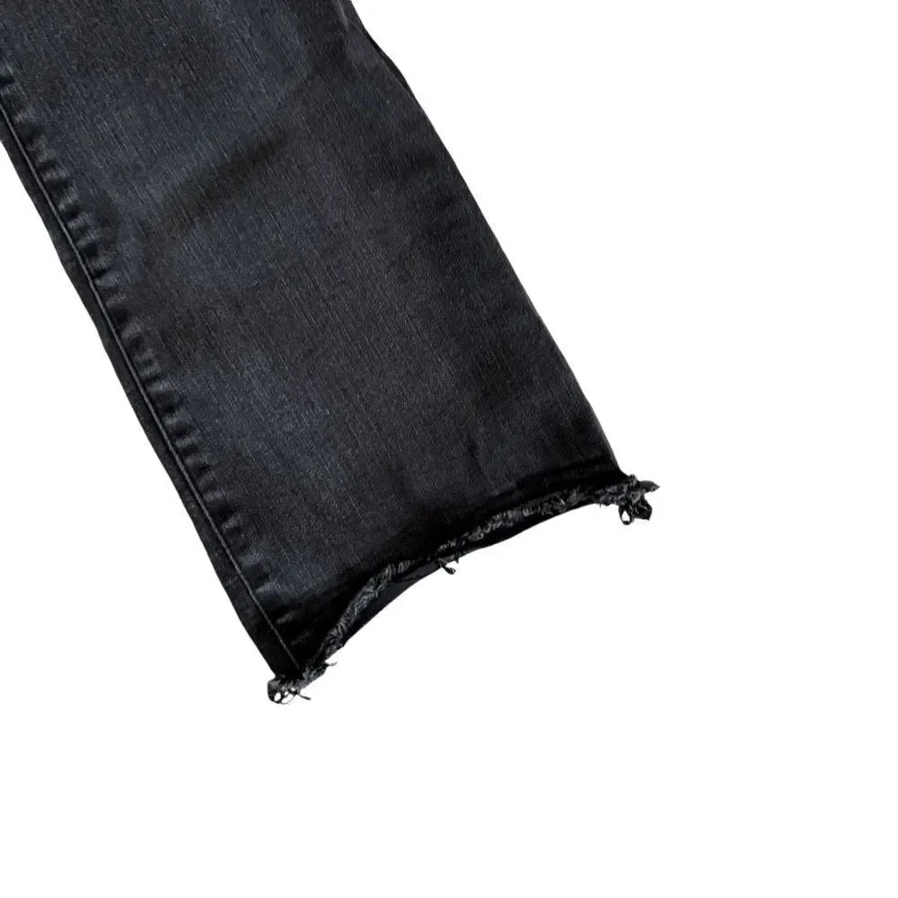 Abercrombie & Fitch Black High Rise Ankle Flare Jeans. Size 27/4